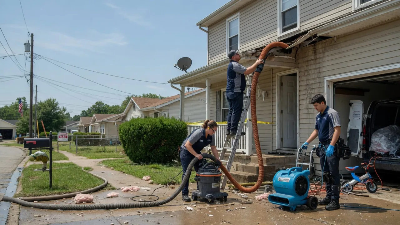 Water Damage Restoration in Mulhall, OK near me